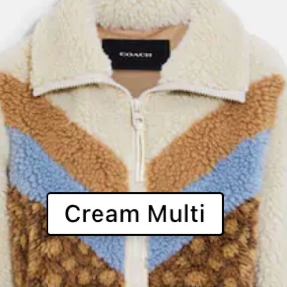 NWT COACH Sherpa Signature Jacket NEW With TAG SIZE US XL​​​ - Picture 6 of 6